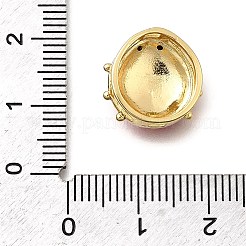 Brass Enamel Watch Band Charms&nbsp;KK-Z125-16A-G