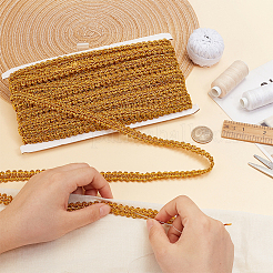 Sparkle Braided Polyester Lace Trim&nbsp;OCOR-WH0079-24A
