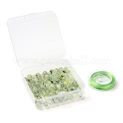 DIY Natural Prehnite Beads Jewelry Set Making&nbsp;DIY-LS0002-71
