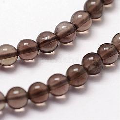 Natural Smoky Quartz Beads Strands&nbsp;G-N0195-02-2mm