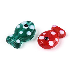 Handmade Lampwork Beads Strands&nbsp;LAMP-N036-08