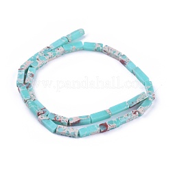 Synthetic Imperial Jasper Beads Strands&nbsp;X-G-E508-02G