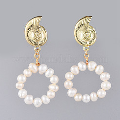 Dangle Stud Earrings&nbsp;EJEW-JE03697