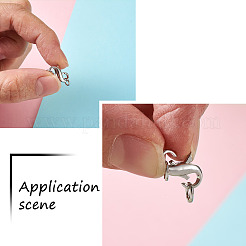 Brass Double Opening Lobster Claw Clasps&nbsp;FIND-TA0001-46P