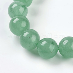 Natural Green Aventurine Beads Strands&nbsp;X-G-G099-10mm-17