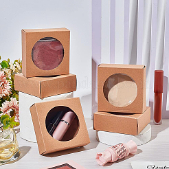 Foldable Kraft Paper Boxes&nbsp;CON-WH0068-63B