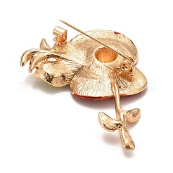 Alloy Brooches&nbsp;JEWB-B001-04KCG
