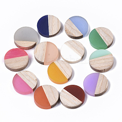 Resin & Wood Cabochons&nbsp;RESI-R425-05