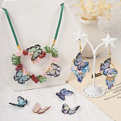 14Pcs 7 Colors Transparent Resin Pendants&nbsp;RESI-TA0001-94