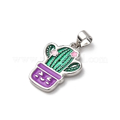 Brass Enamel Pendants&nbsp;FIND-I054-01A-P