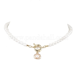 Shell Pearl Beaded Necklaces for Women&nbsp;NJEW-JN04832