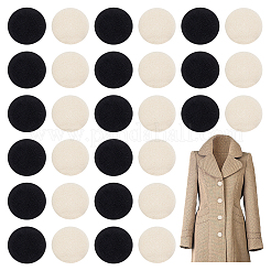 40Pcs 2 Colors Aluminum Buttons&nbsp;DIY-PH0008-67