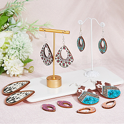 DIY Long Dangle Earring Making Kit&nbsp;DIY-HY0001-41