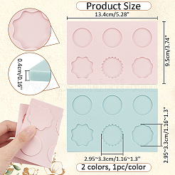 2Pcs 2 Colors Wax Particles Silicone Fixator&nbsp;DIY-NB0010-22A
