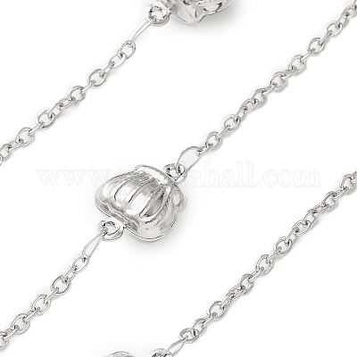 304 Stainless Steel Crown Link Chains&nbsp;CHS-Z004-10P-1