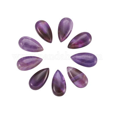 Natural Amethyst Cabochons&nbsp;G-N326-72C-1