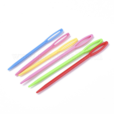 ABS Plastic Knitting Needles&nbsp;TOOL-T006-43-1