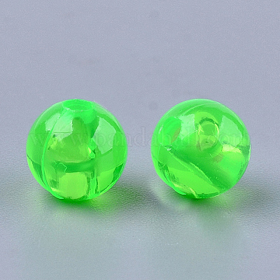 Transparent Plastic Beads&nbsp;X-KY-T005-6mm-636-1