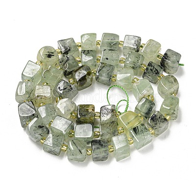 Natural Prehnite Beads Strands&nbsp;G-G053-B12-01C-1