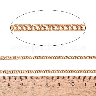 Brass Curb Chains&nbsp;KK-E015-03C-1
