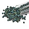 TOHO 6/0 Round Beads, Japanese Seed Beads, (710) Matte Color Aquarius, 4mm, Hole: 1.5mm, about 7570pcs/pound