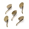 Iron Bobby Pin Findings, Pony Hook, Antique Bronze, 31x18x8.9mm
