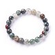 Natural African Bloodstone Stretch Bracelets&nbsp;BJEW-F380-01-B01-1