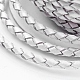 Round Braided Cowhide Cords&nbsp;WL-L009-01Y-3