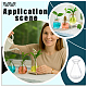 Empty Glass Diffuser Bottle for Aromatherapy&nbsp;LS-AJEW-WH0752-132-5