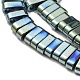 Electroplated Non-magnetic Synthetic Hematite Beads Strands&nbsp;G-C106-B02-02A-3