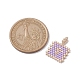 2Pcs Handmade MIYUKI Round Rocailles Seed Loom Pattern&nbsp;PALLOY-MZ00186-2