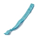 8Pcs 4 Colors Flat Polyester Elastic Cord&nbsp;AJEW-JK00309-3