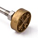 Stamping Embossing Soldering Brass with Stamp&nbsp;AJEW-WH0113-15-142-2