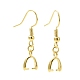 Rack Plating Brass Earring Hooks&nbsp;KK-F839-027G-1