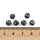 Polymer Clay Rhinestone Beads&nbsp;RB-H284-6MM-Half-1-2