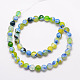 Natural Fire Crackle Agate Bead Strands&nbsp;G-K166-06F-10mm-08-3