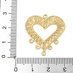 Brass Heart Chandelier Component Links&nbsp;KK-P290-30B-G