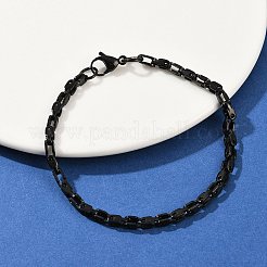 201 Stainless Steel Link Chain Bracelets for Men Women&nbsp;BJEW-B143-03EB