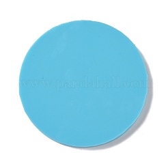 DIY Mandala Pattern Flat Round Coaster Food Grade Silicone Molds&nbsp;DIY-G083-05B