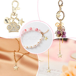 24Pcs Brass Pendants&nbsp;KK-GO0002-26