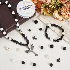 Gothic Theme DIY Stretch Bracelet Making Kits&nbsp;DIY-SC0030-42