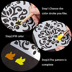 Plastic Drawing Painting Stencils Templates&nbsp;DIY-CP0001-20