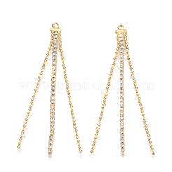 Brass Big Chain Tassel Pendants&nbsp;X-KK-S355-003-NF