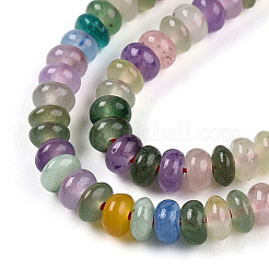 2 Strands Dyed Natural White Jade Beads Strands&nbsp;G-PA0001-85