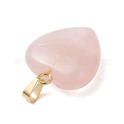 Natural Rose Quartz Pendants&nbsp;PALLOY-JF05169-01