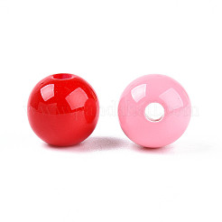 Baking Paint Opaque Acrylic Beads&nbsp;OACR-N142-10