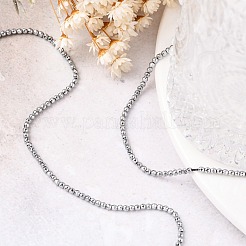 Non-Magnetic Synthetic Hematite Beads Strands&nbsp;X-G-G093-3mm