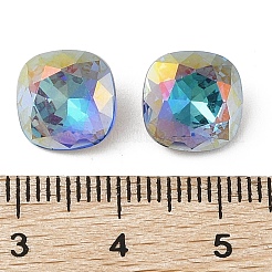 Glass Rhinestone Cabochons&nbsp;RGLA-L029-06A-SPLA