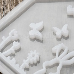 Easter Theme House with Butterfly & Rabbit Pattern DIY Silicone Table Lamp Molds&nbsp;SIMO-G008-01B