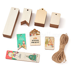 Unfinished Wood Big Pendants&nbsp;WOOD-TA0002-27
